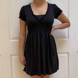Black stretchy dress